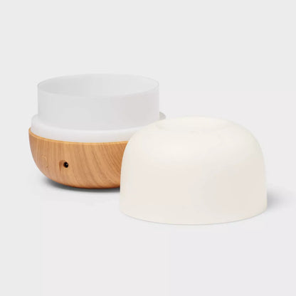 Small Woodgrain Essential Oil Diffuser - Threshold™: Ultrasonic Aroma, 5-Hour Run Time, Auto Shut-Off
