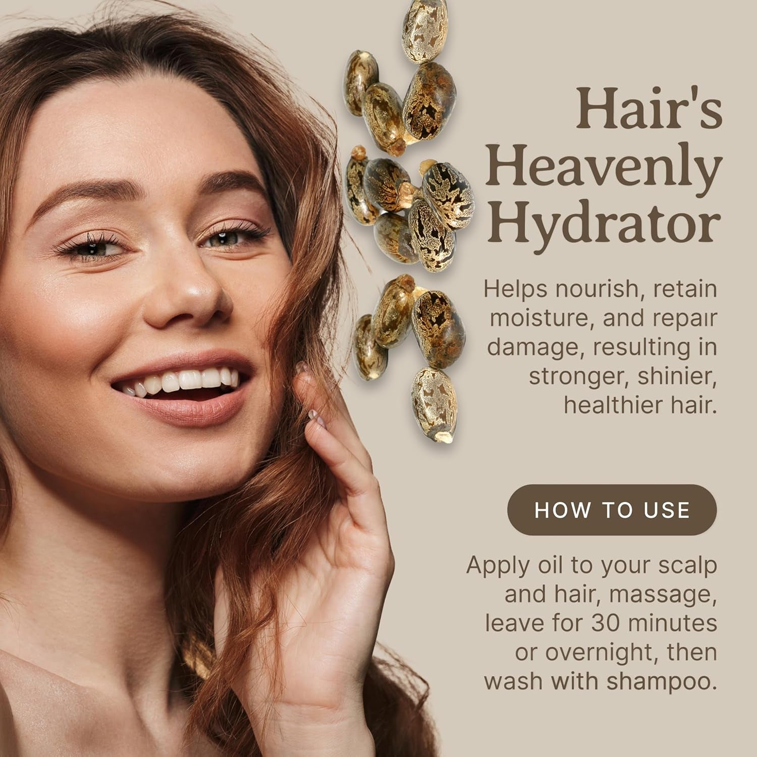 - Organic Castor Oil 16 Oz - a Nutrient-Dense Experience, Packed with Minerals & Omega-9 Fatty Acids, Elevate Your Beauty Regimen